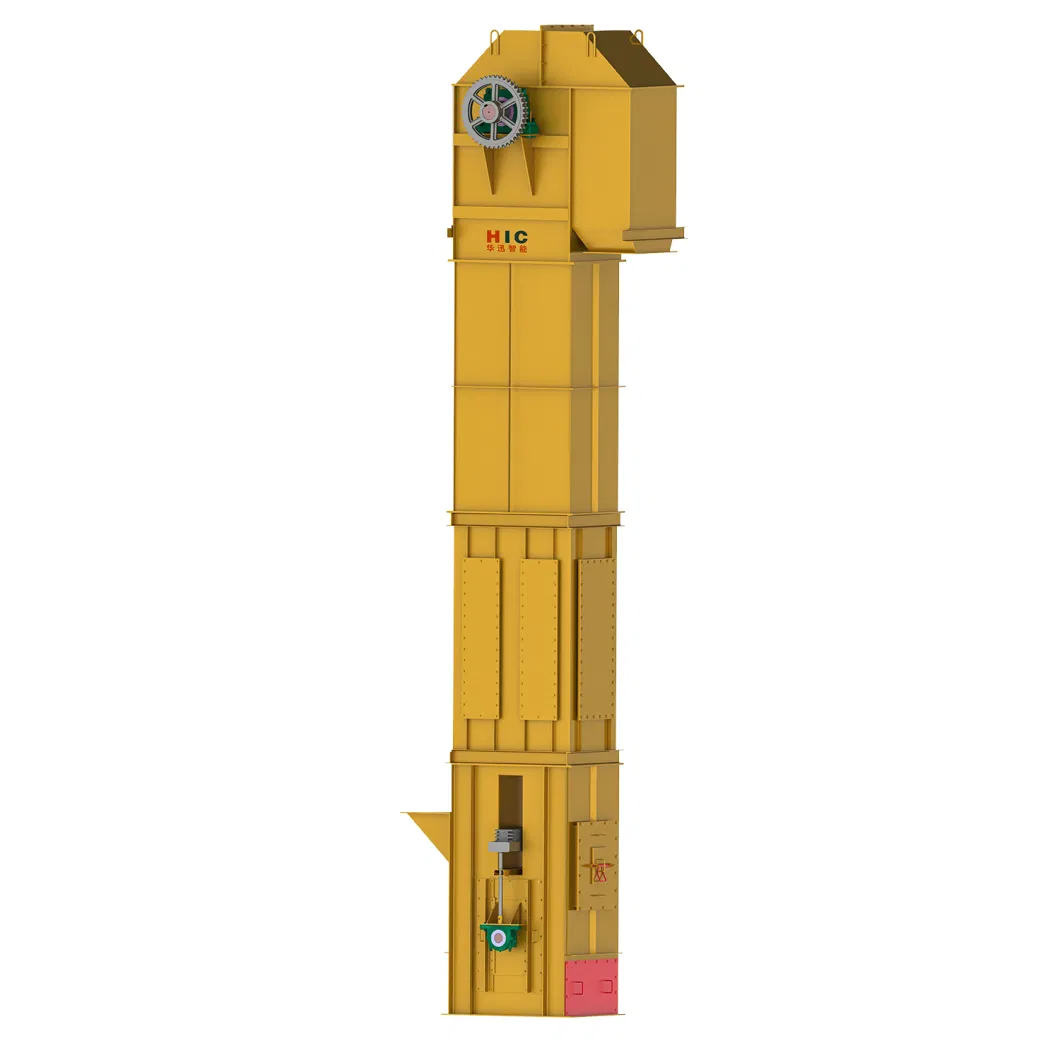 High Capacity Bucket Elevator for Grain, Cement, Coal, Slag & Sludge