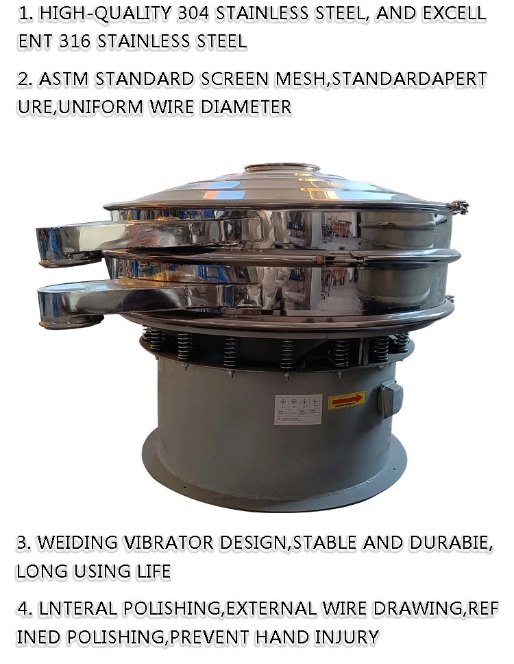 Three-Dimensional Vibrating Filtering Rotary Vibrating Screen