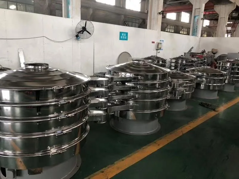 High Precision Multilayer Sieving Circular Rotary Vibrating Screen