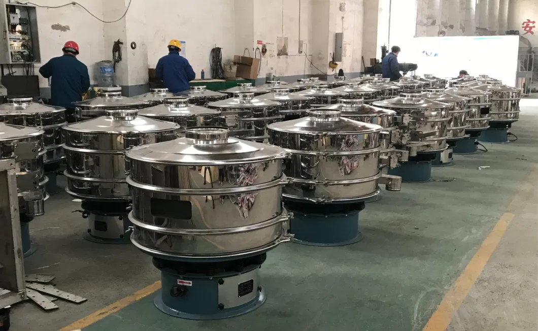 High Precision Multilayer Sieving Circular Rotary Vibrating Screen